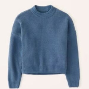 Abercrombie Matte Chenille Crew Sweater